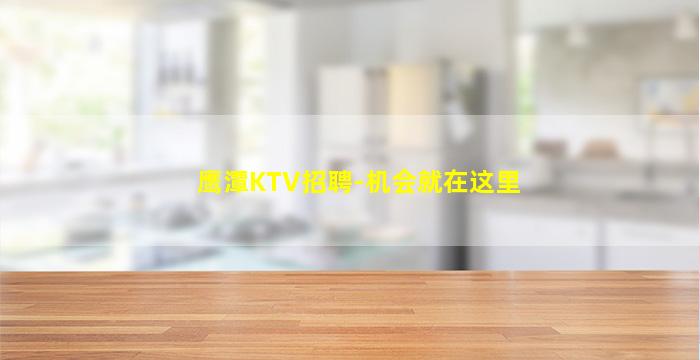 鹰潭KTV招聘-机会就在这里